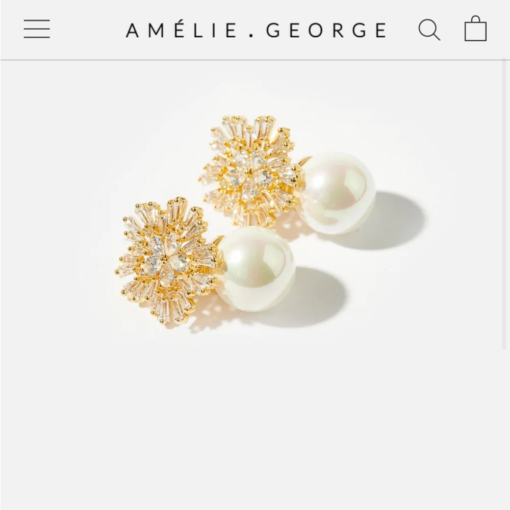Amélie George Bridal Earrings
